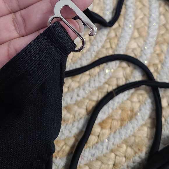 Cut Out Bathing Suit Black One Piece Swimwear Chea - Picture 5 of 8